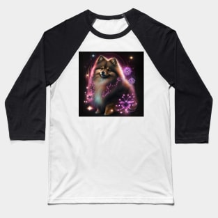 Shimmering Finnish Lapphund Baseball T-Shirt